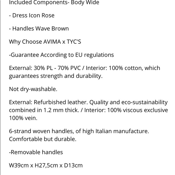 AVIMA by TYC’S icon rose purse - Picture 12 of 13